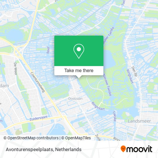 Avonturenspeelplaats map