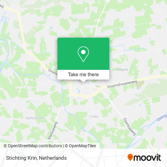 Stichting Krin map