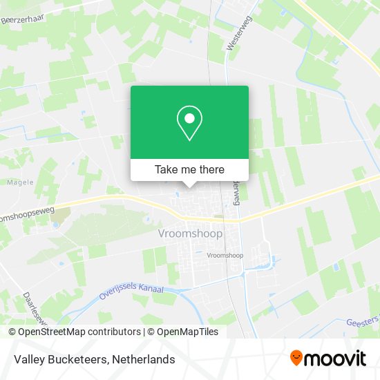 Valley Bucketeers map