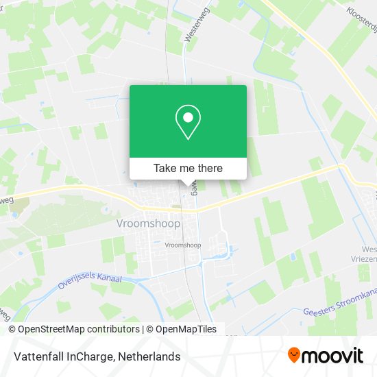 Vattenfall InCharge map