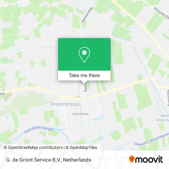 G. de Groot Service B.V. map