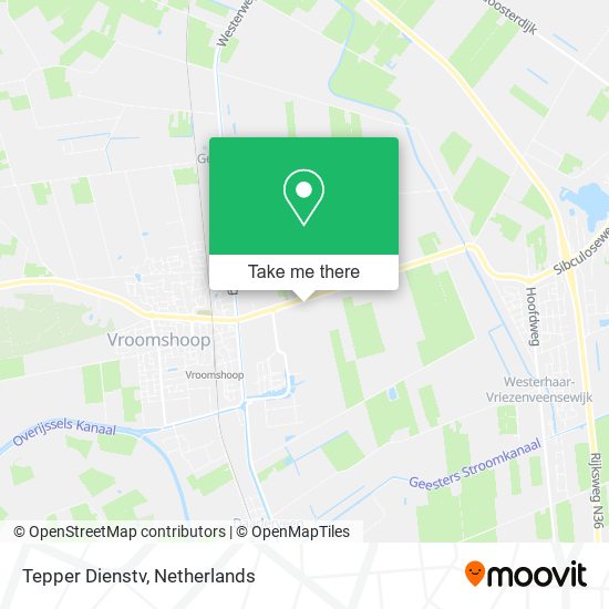 Tepper Dienstv map