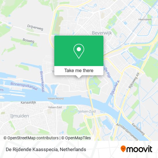 De Rijdende Kaasspecia map