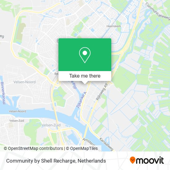 Community by Shell Recharge map