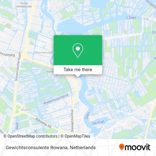 Gewichtsconsulente Rowana map