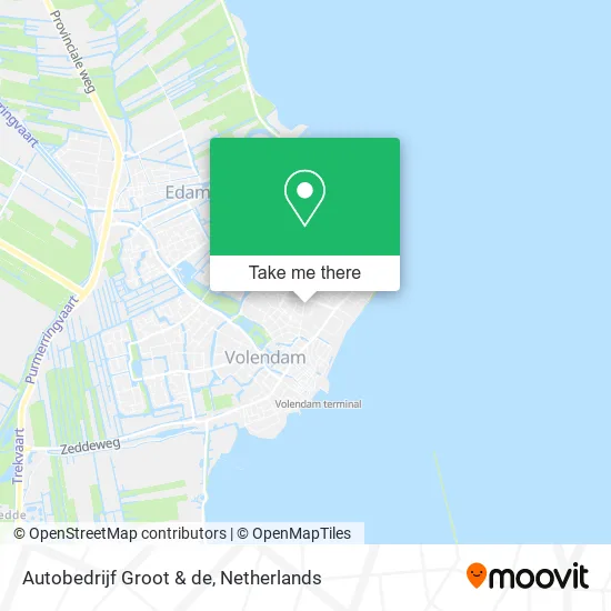 Autobedrijf Groot & de map