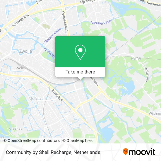 Community by Shell Recharge map