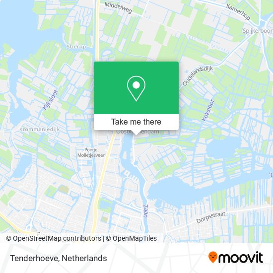 Tenderhoeve map