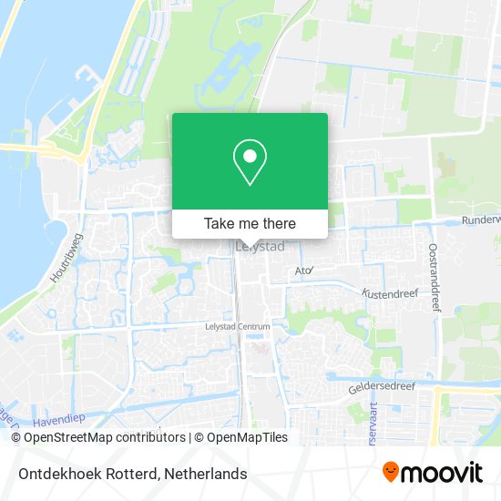 Ontdekhoek Rotterd Karte