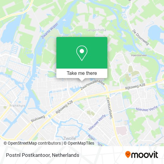 Postnl Postkantoor map