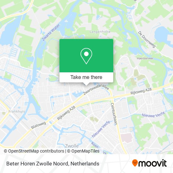 Beter Horen Zwolle Noord map