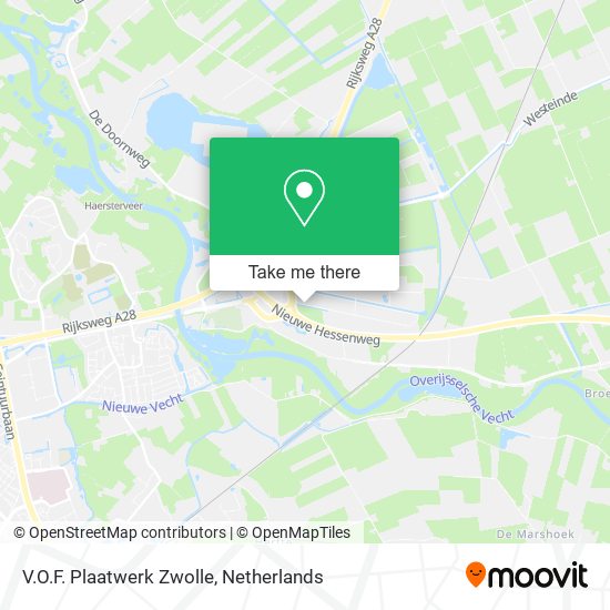 V.O.F. Plaatwerk Zwolle Karte