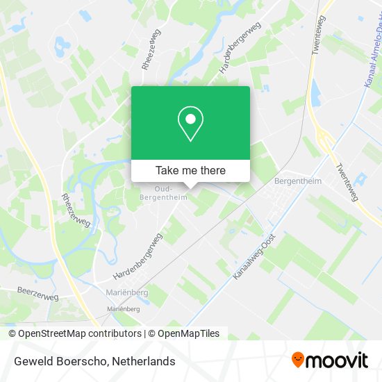 Geweld Boerscho map