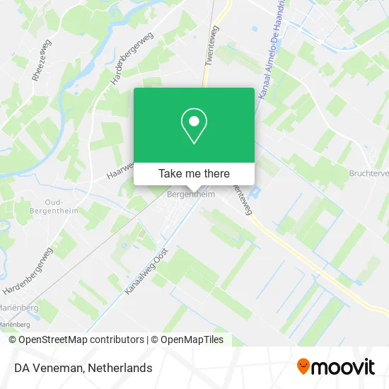 DA Veneman map