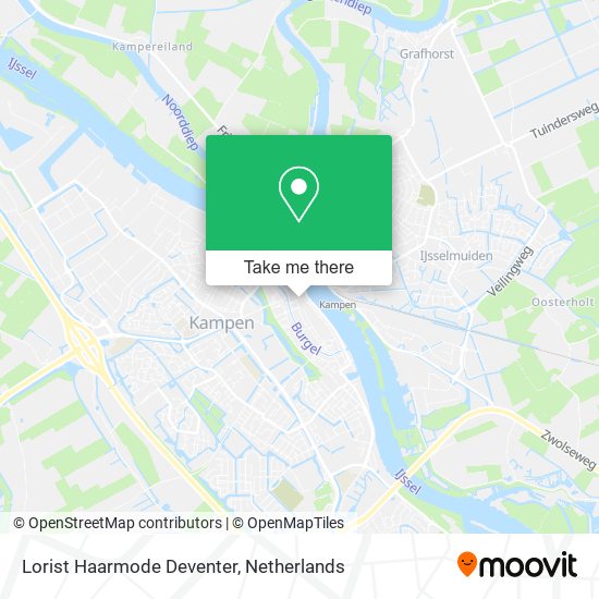 Lorist Haarmode Deventer map