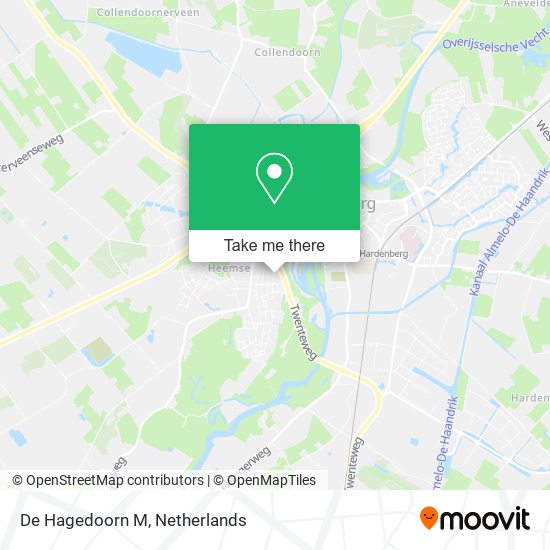 De Hagedoorn M map