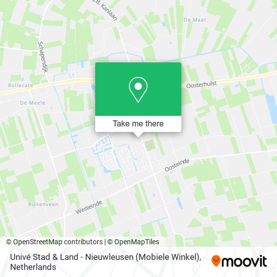 Univé Stad & Land - Nieuwleusen (Mobiele Winkel) map