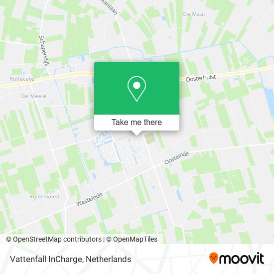 Vattenfall InCharge map