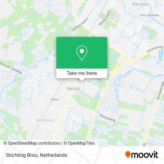 Stichting Brou map