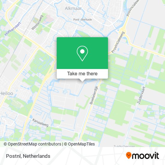 Postnl map