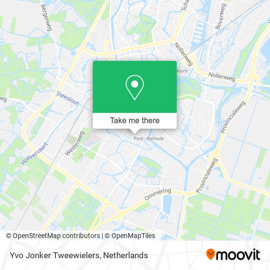 Yvo Jonker Tweewielers map