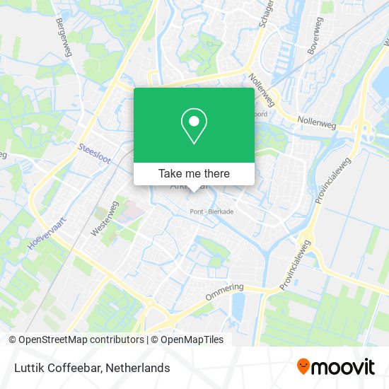 Luttik Coffeebar map