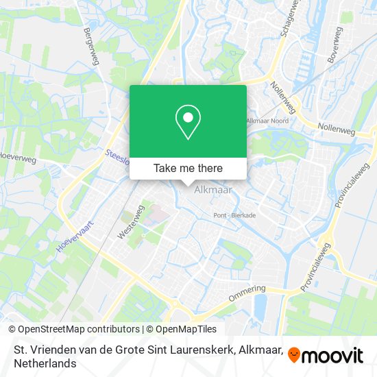 St. Vrienden van de Grote Sint Laurenskerk, Alkmaar Karte