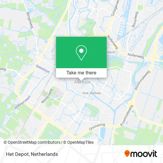 Het Depot map