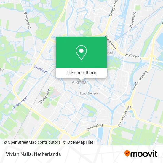 Vivian Nails map