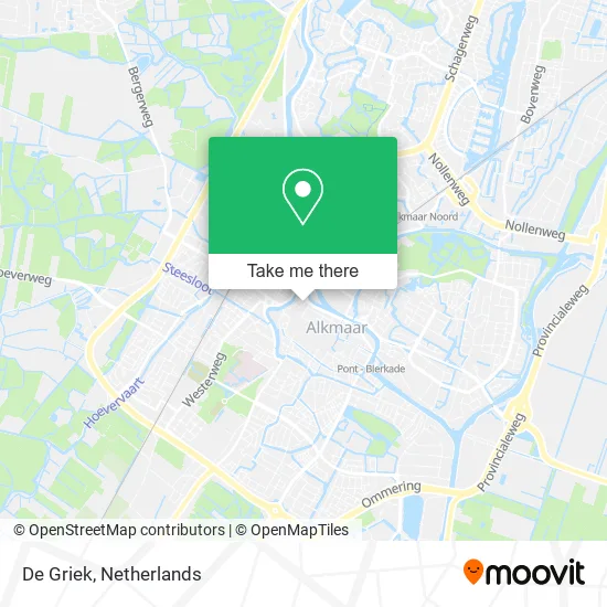 De Griek map