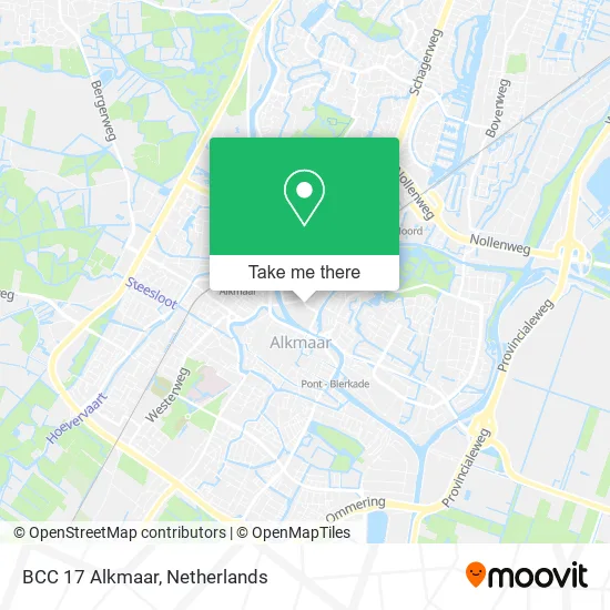 BCC 17 Alkmaar map