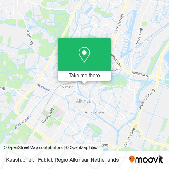 Kaasfabriek - Fablab Regio Alkmaar map