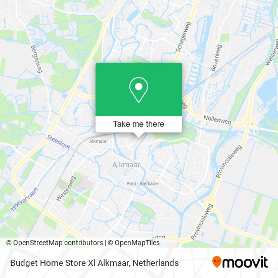 Budget Home Store Xl Alkmaar map