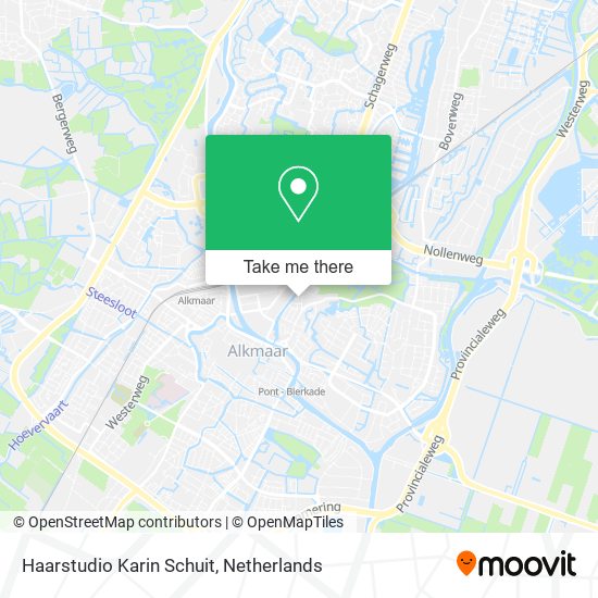 Haarstudio Karin Schuit map