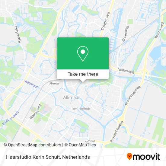 Haarstudio Karin Schuit map