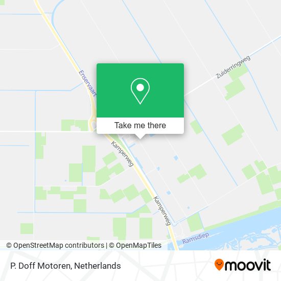 P. Doff Motoren map