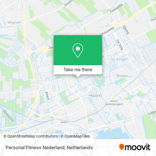 Personal Fitness Nederland Karte
