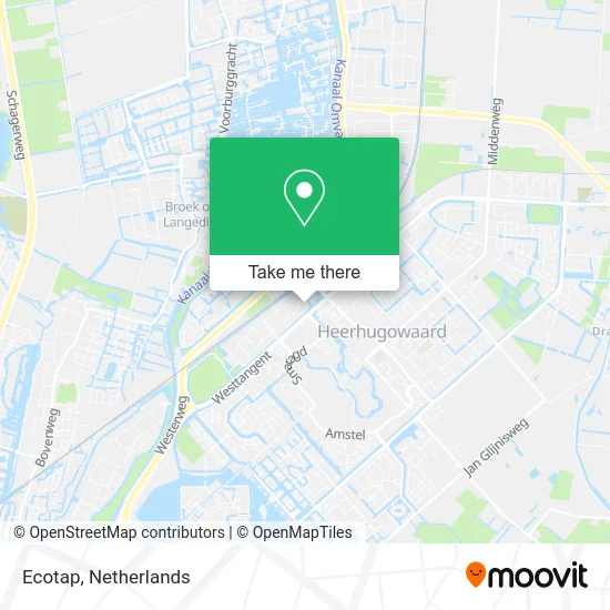 Ecotap map