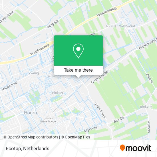 Ecotap map