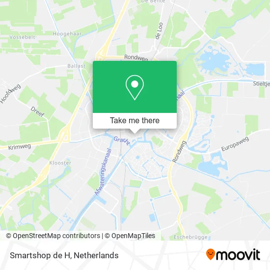 Smartshop de H map