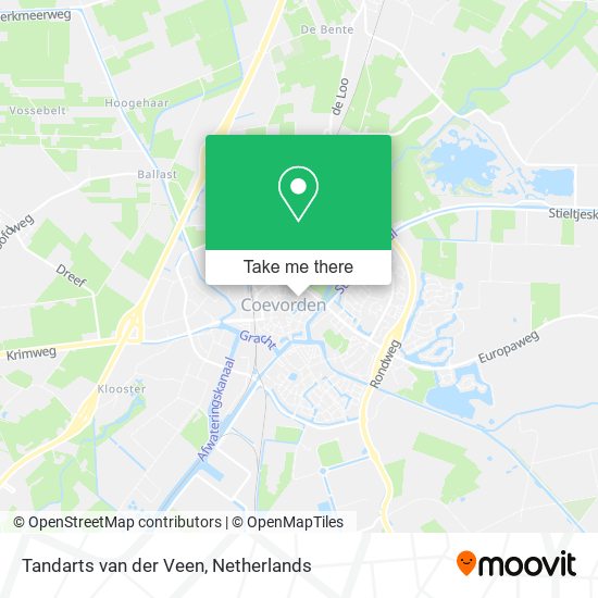 Tandarts van der Veen map