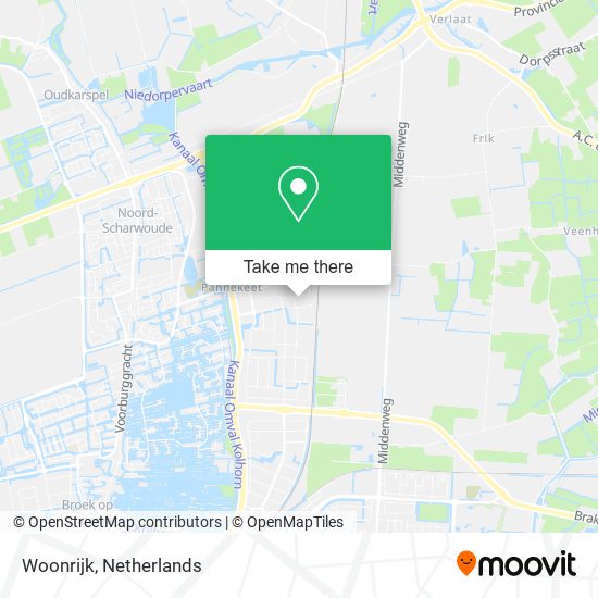 Woonrijk map