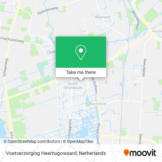 Voetverzorging Heerhugowaard Karte