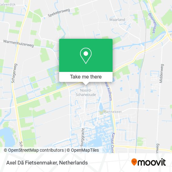 Axel Dã Fietsenmaker map