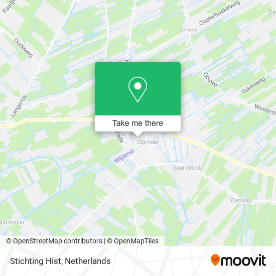 Stichting Hist map