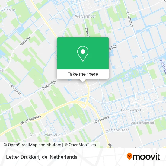 Letter Drukkerij de map