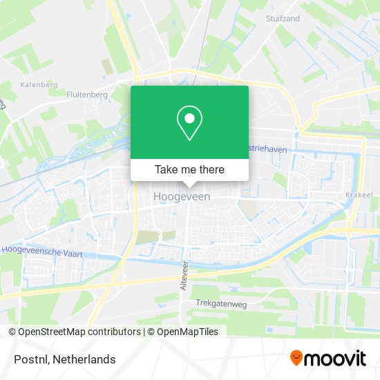 Postnl map