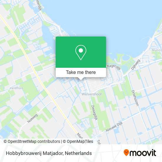 Hobbybrouwerij Matjador map