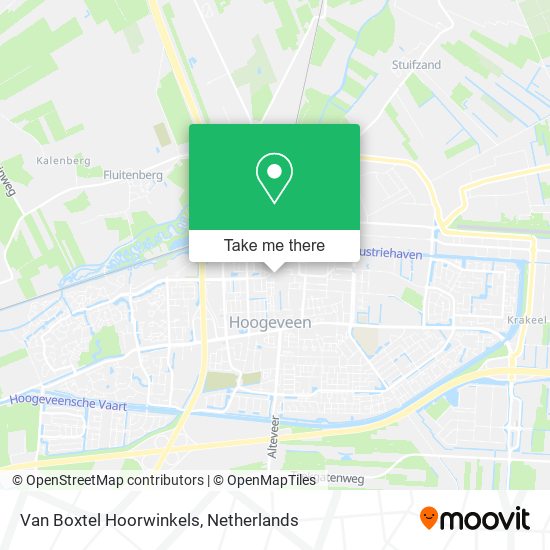 Van Boxtel Hoorwinkels map