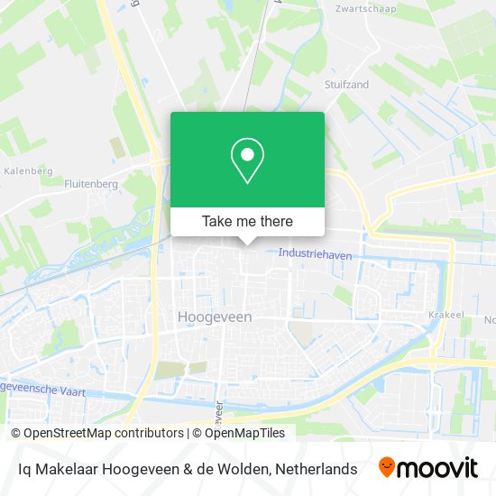 Iq Makelaar Hoogeveen & de Wolden map